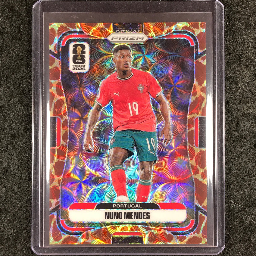 2026 Prizm FIFA World Cup NUNO MENDES Choice Giraffe #354
