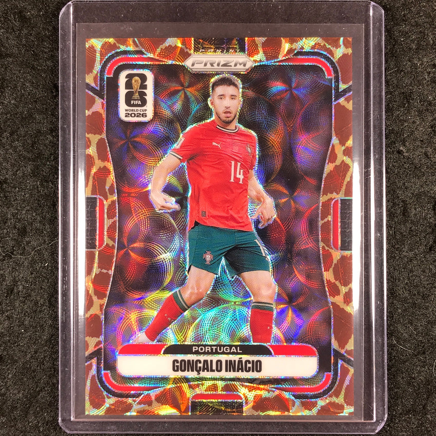 2026 Prizm FIFA World Cup GONCALO INACIO Choice Giraffe #363