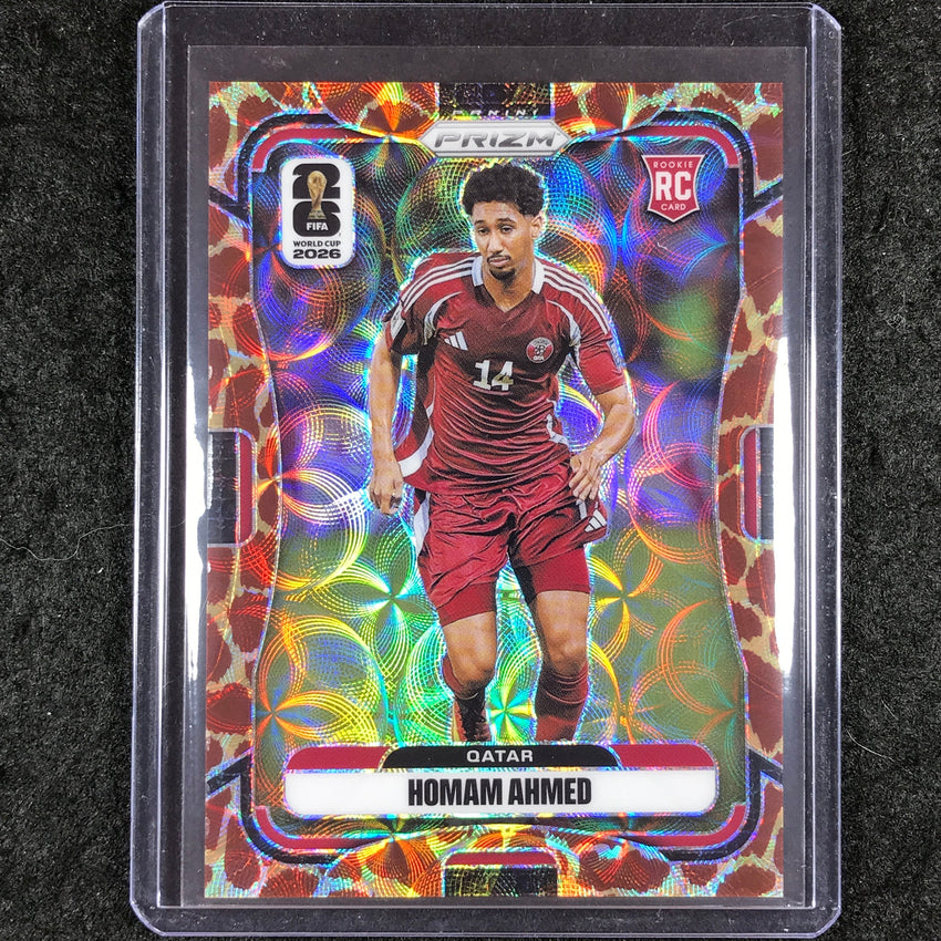 2026 Prizm FIFA World Cup HOMAM AHMED Rookie Choice Giraffe #377