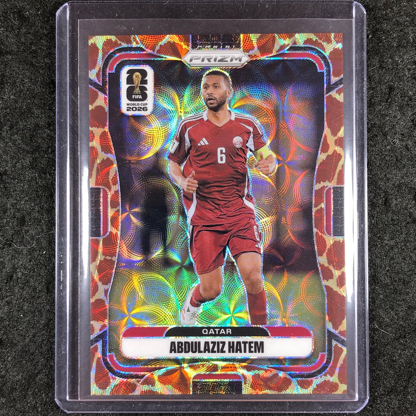 2026 Prizm FIFA World Cup ABDULAZIZ HATEM Choice Giraffe #380