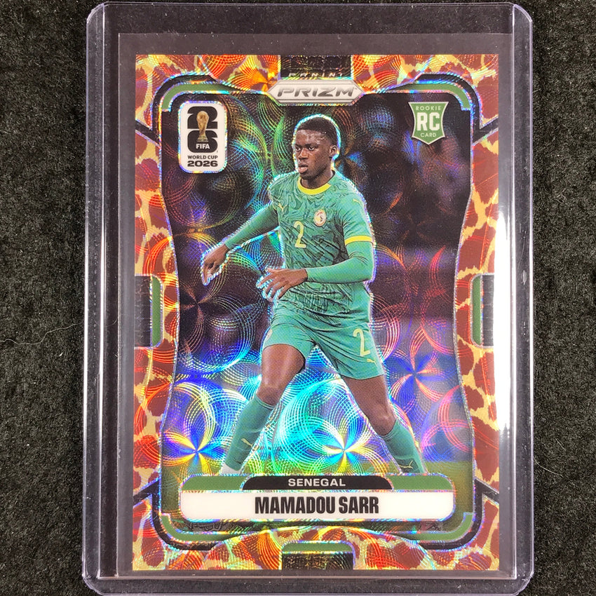 2026 Prizm FIFA World Cup MAMADOU SARR Rookie Choice Giraffe #404