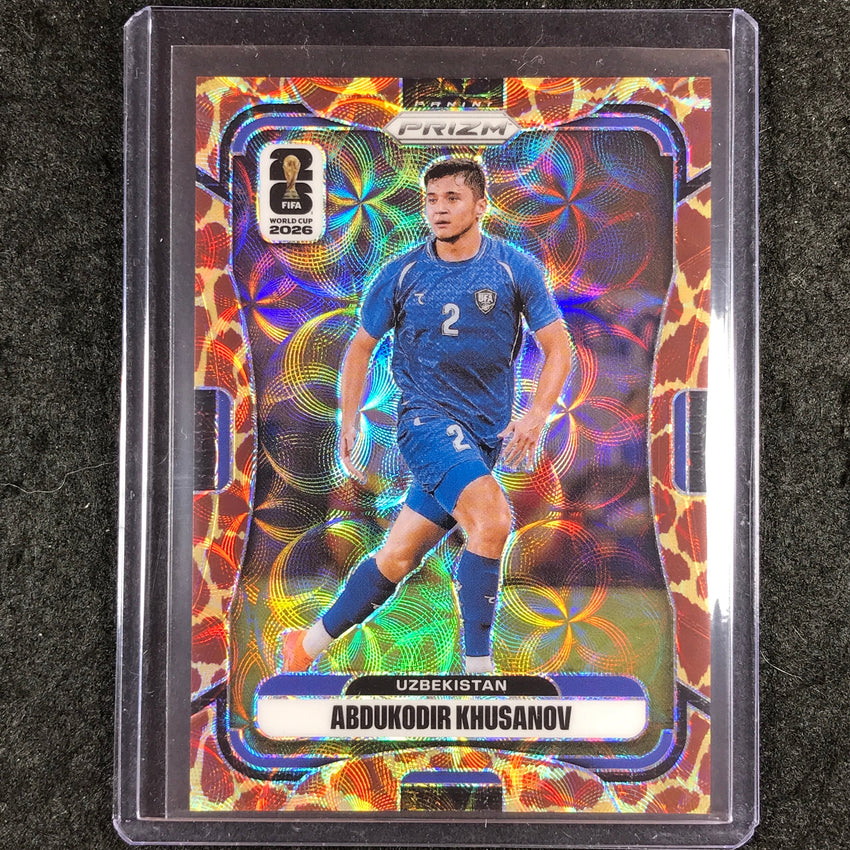 2026 Prizm FIFA World Cup ABDUKODIR KHUSANOV Choice Giraffe #446