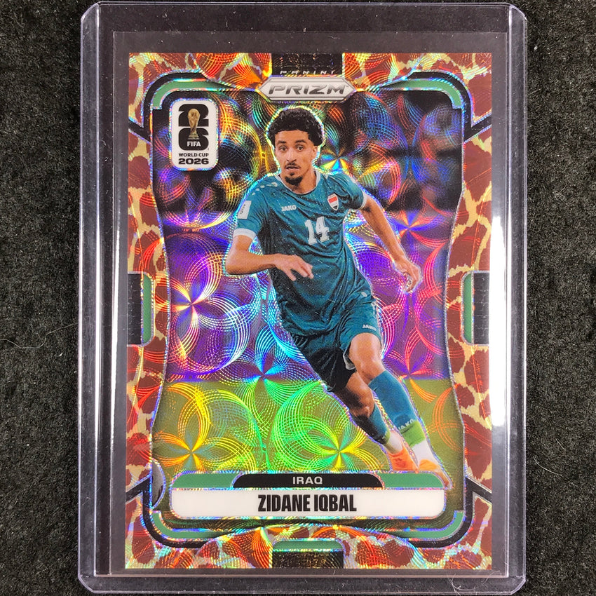 2026 Prizm FIFA World Cup ZIDANE IQBAL Choice Giraffe #455
