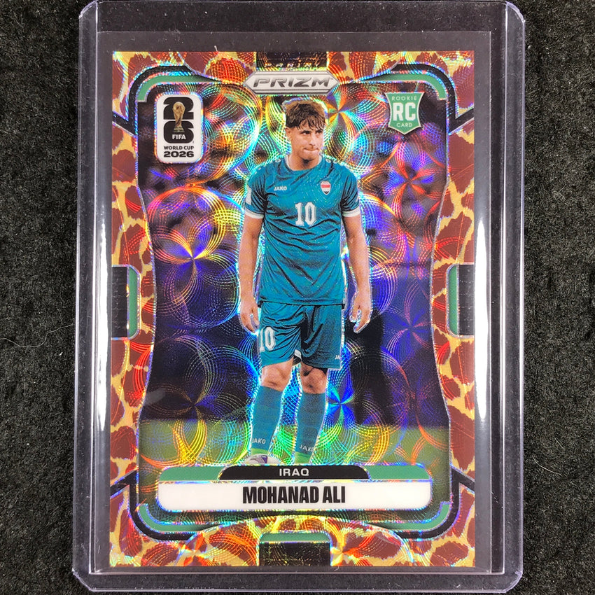 2026 Prizm FIFA World Cup MOHANAD ALI Rookie Choice Giraffe #456