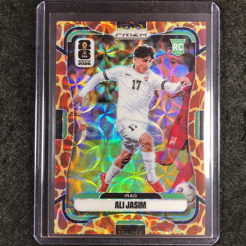 2026 Prizm FIFA World Cup ALI JASIM Rookie Choice Giraffe #458