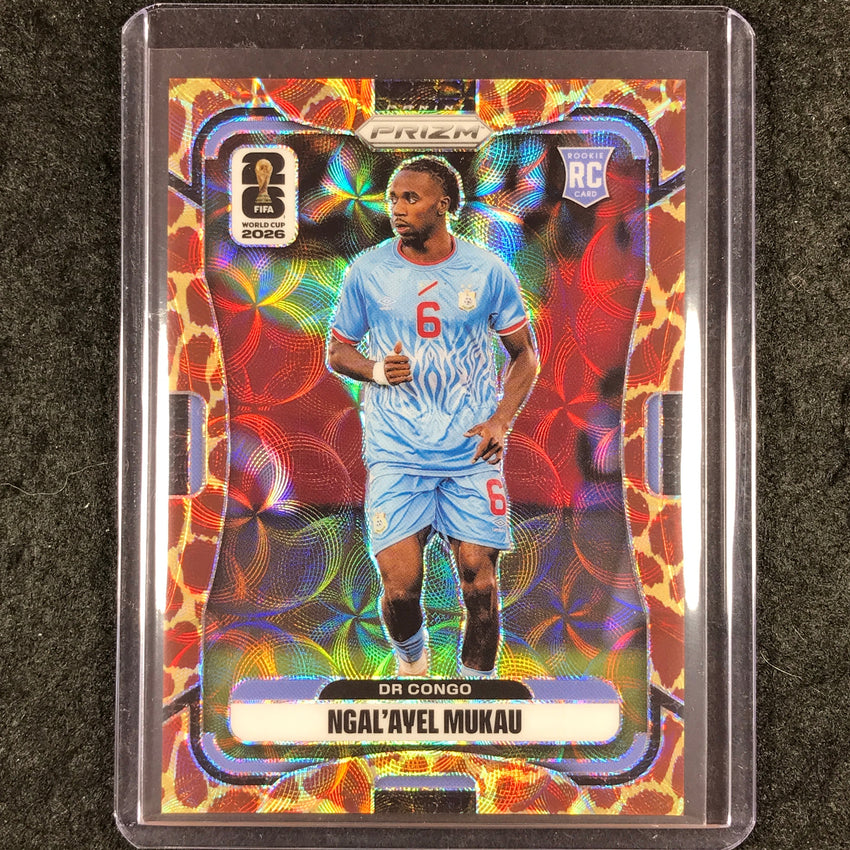 2026 Prizm FIFA World Cup NGAL'AYEL MUKAU Rookie Choice Giraffe #463