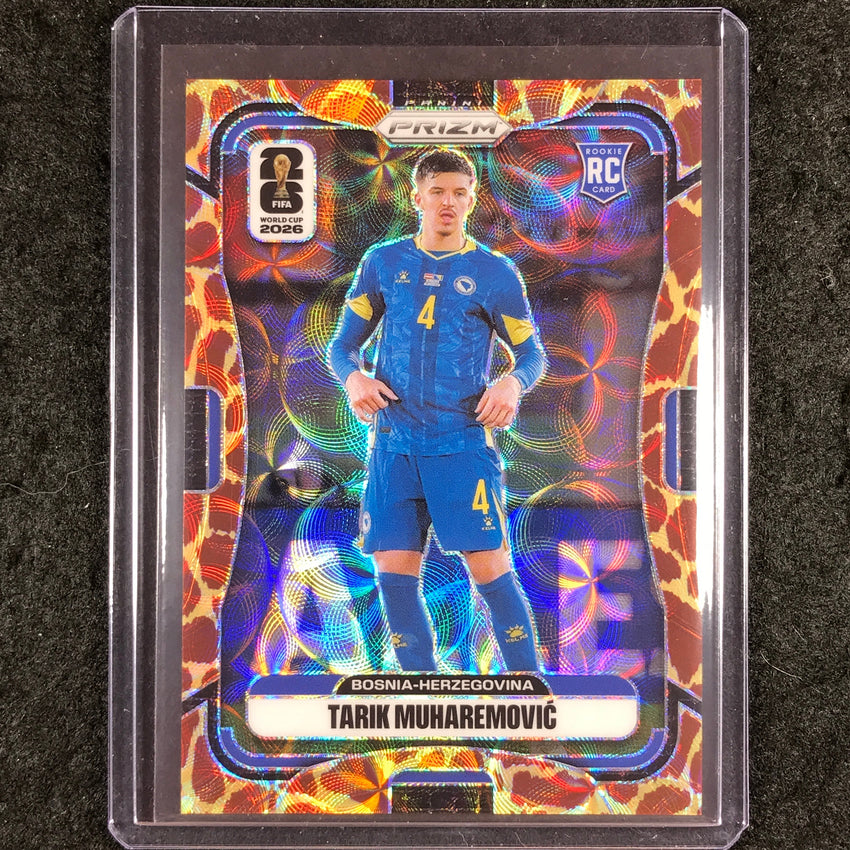 2026 Prizm FIFA World Cup TARIK MUHAREMOVIC Rookie Choice Giraffe #474