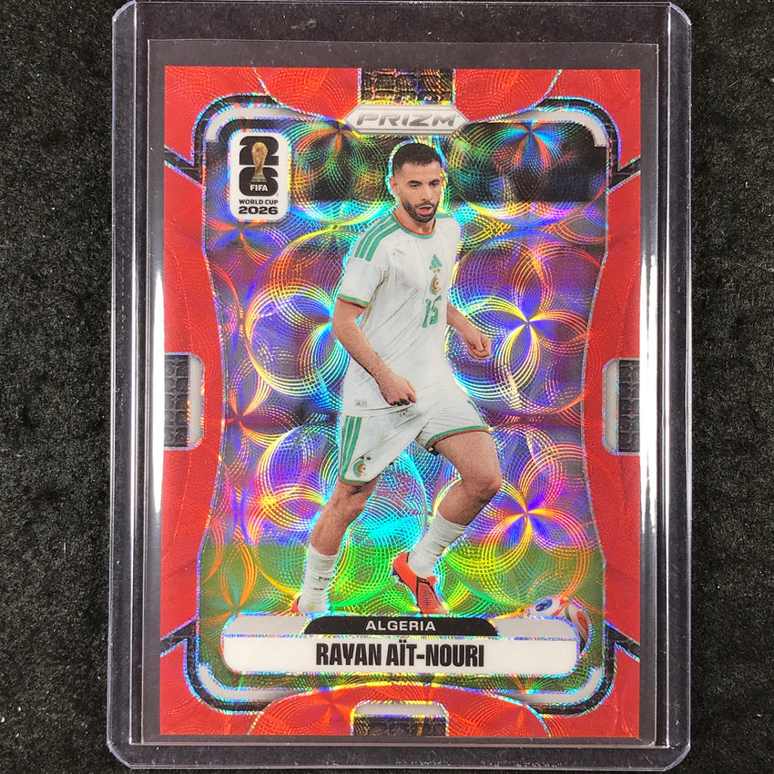 2026 Prizm FIFA World Cup RAYAN AIT-NOURI Choice Red /85 #131