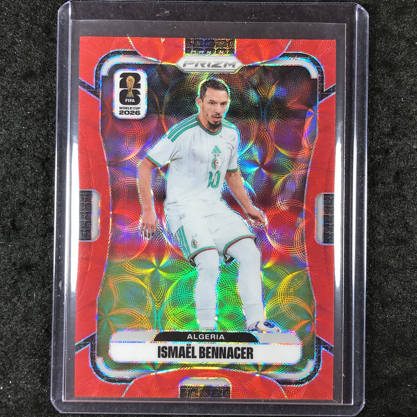 2026 Prizm FIFA World Cup ISMAEL BENNACER Choice Red /85 #132