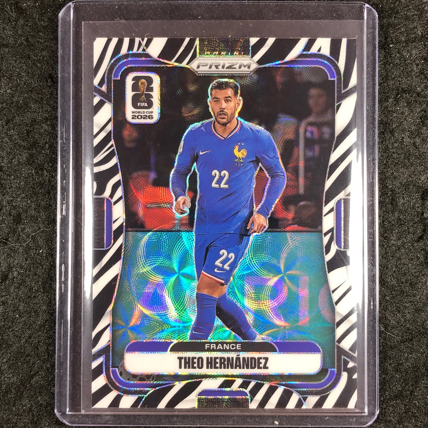 2026 Prizm FIFA World Cup THEO HERNANDEZ Choice Zebra #32