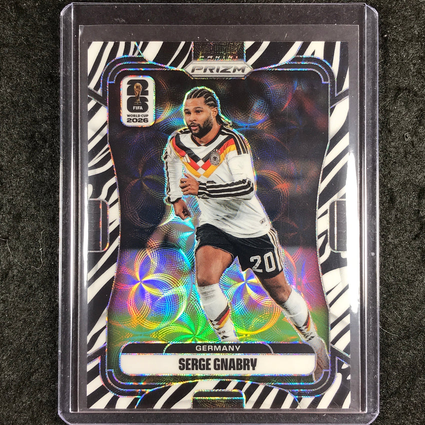 2026 Prizm FIFA World Cup SERGE GNABRY Choice Zebra #43