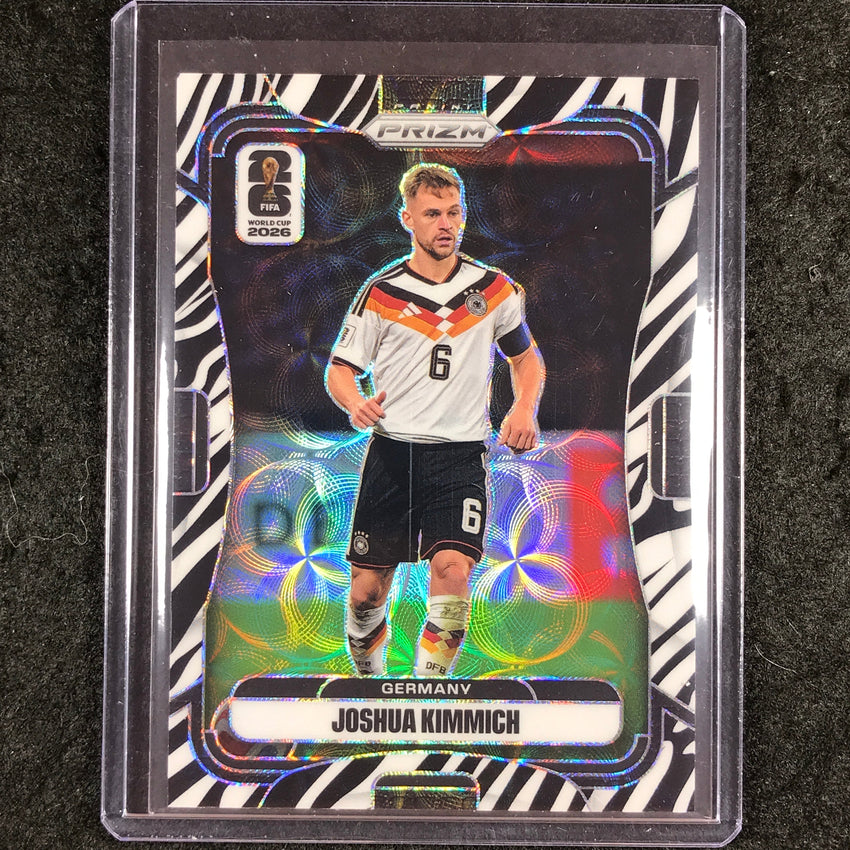 2026 Prizm FIFA World Cup JOSHUA KIMMICH Choice Zebra #46