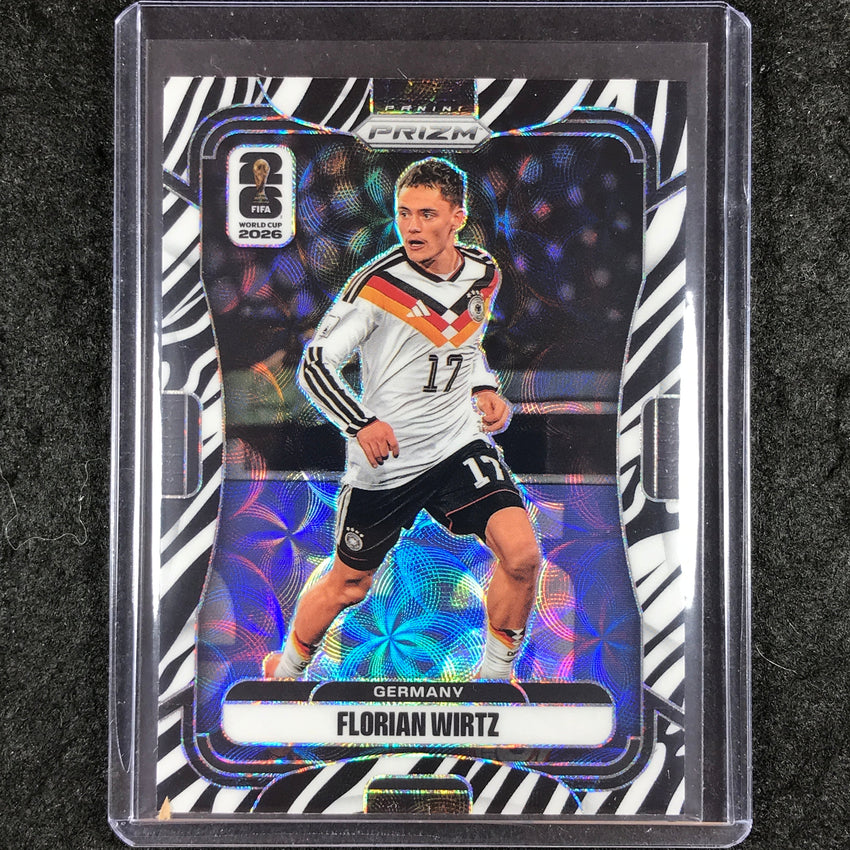 2026 Prizm FIFA World Cup FLORIAN WIRTZ Choice Zebra #60