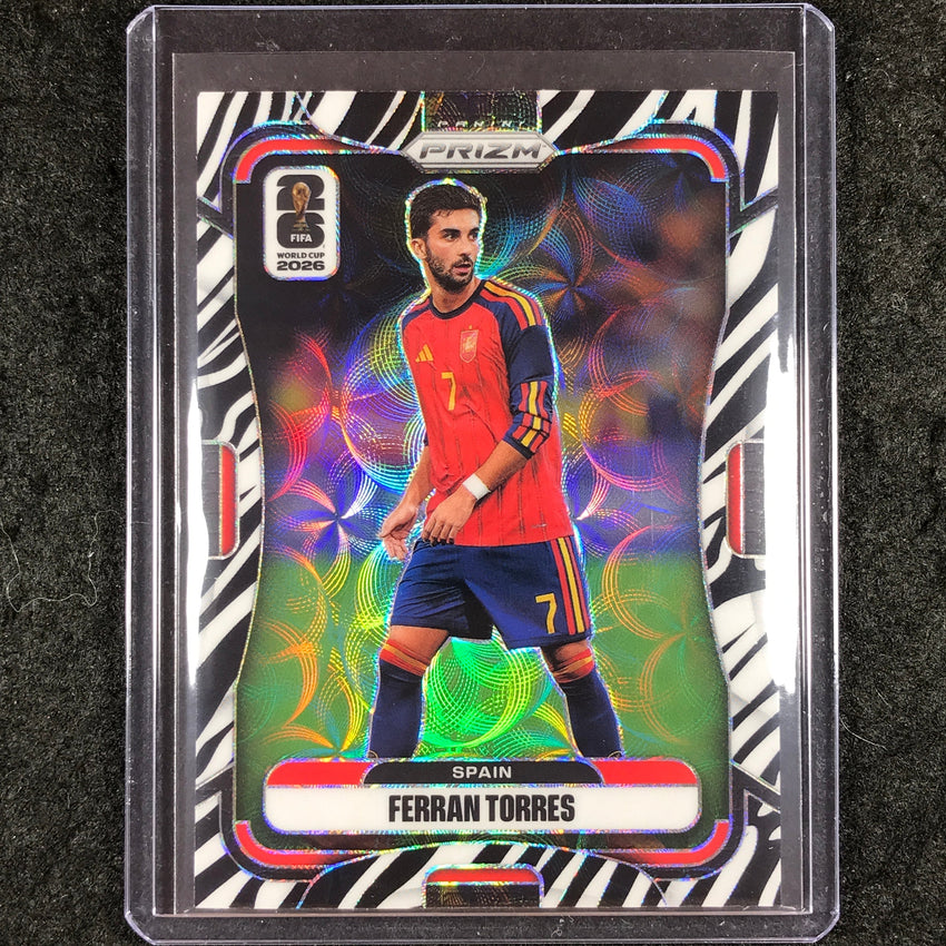 2026 Prizm FIFA World Cup FERRAN TORRES Choice Zebra #69