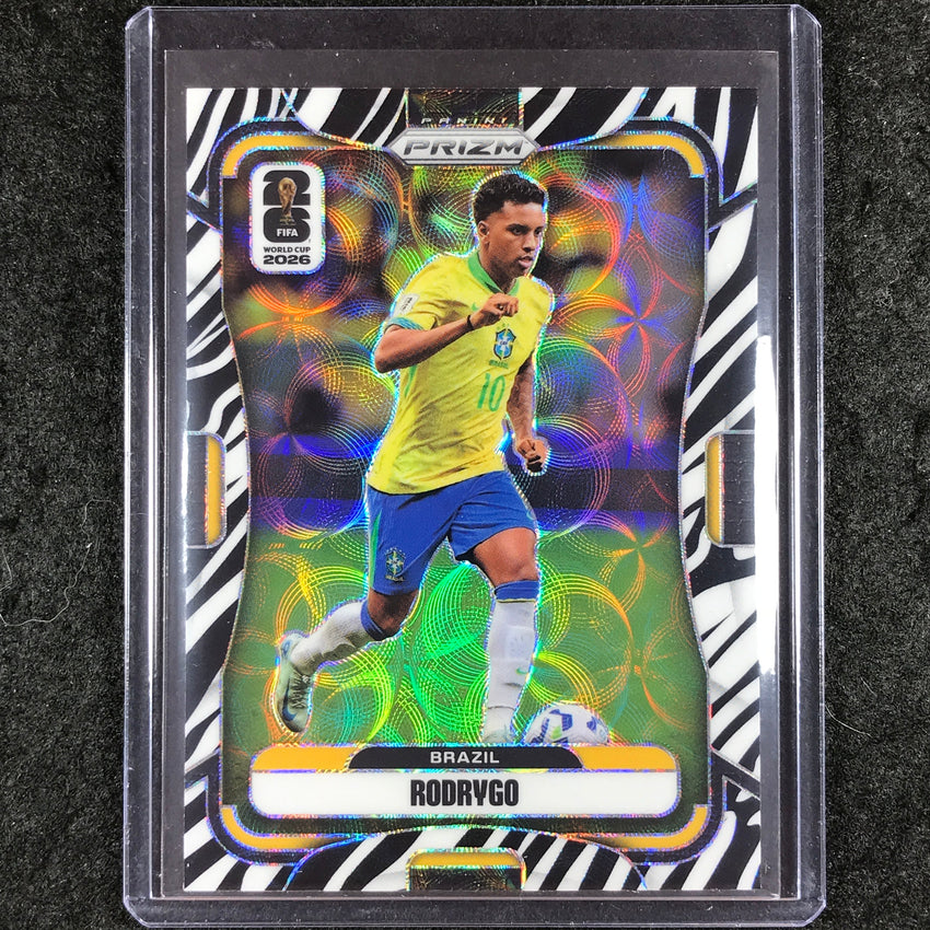 2026 Prizm FIFA World Cup RODRYGO Choice Zebra #94