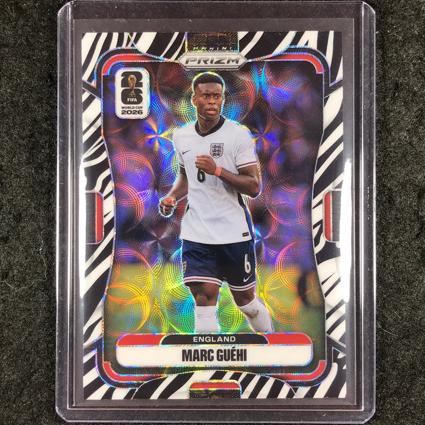 2026 Prizm FIFA World Cup MARC GUEHI Choice Zebra #99