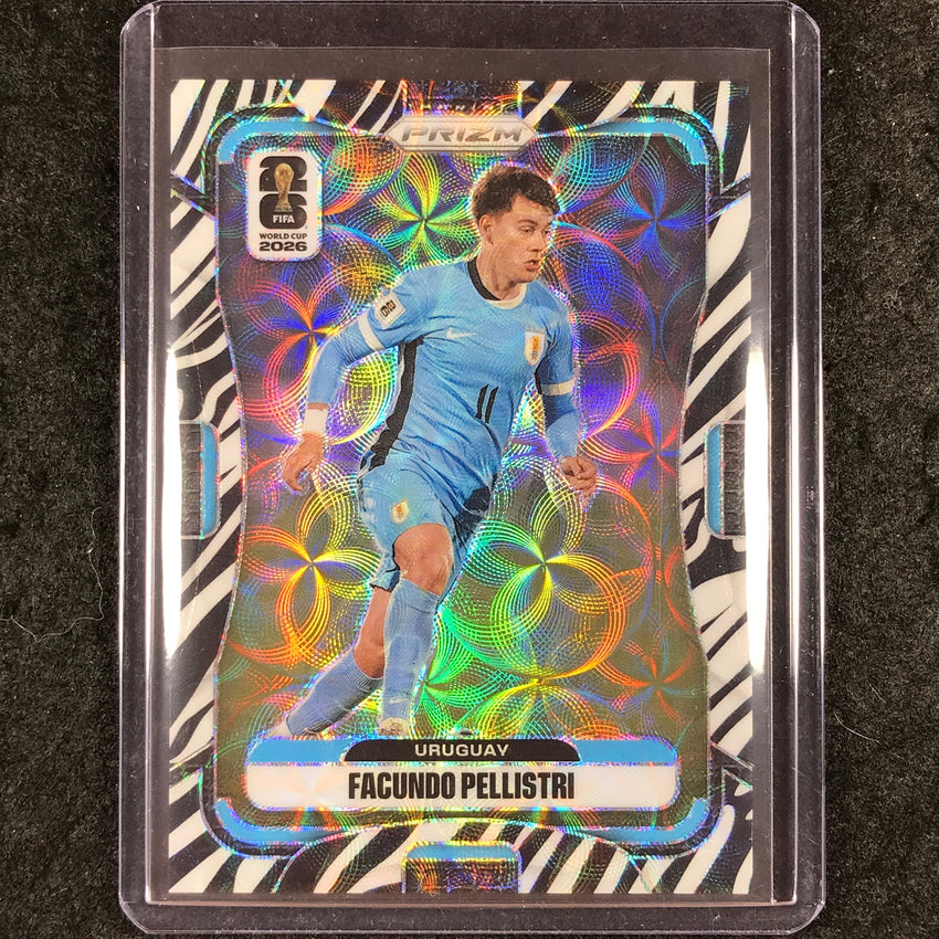 2026 Prizm FIFA World Cup FACUNDO PELLISTRI Choice Zebra #119