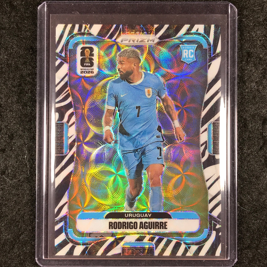 2026 Prizm FIFA World Cup RODRIGO AGUIRRE Rookie Choice Zebra #125