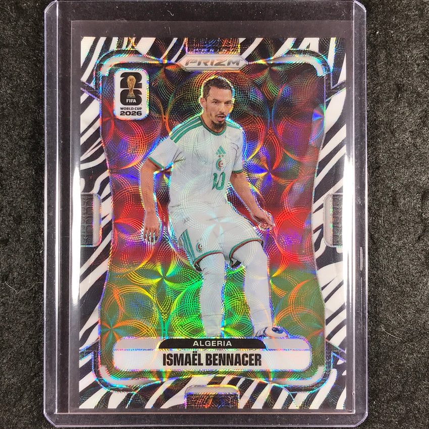 2026 Prizm FIFA World Cup ISMAEL BENNACER Choice Zebra #132