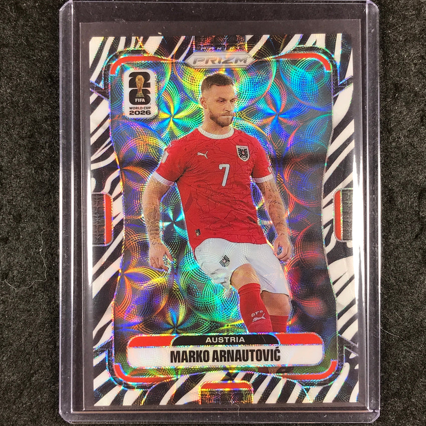 2026 Prizm FIFA World Cup MARKO ARNAUTOVIC Choice Zebra #149