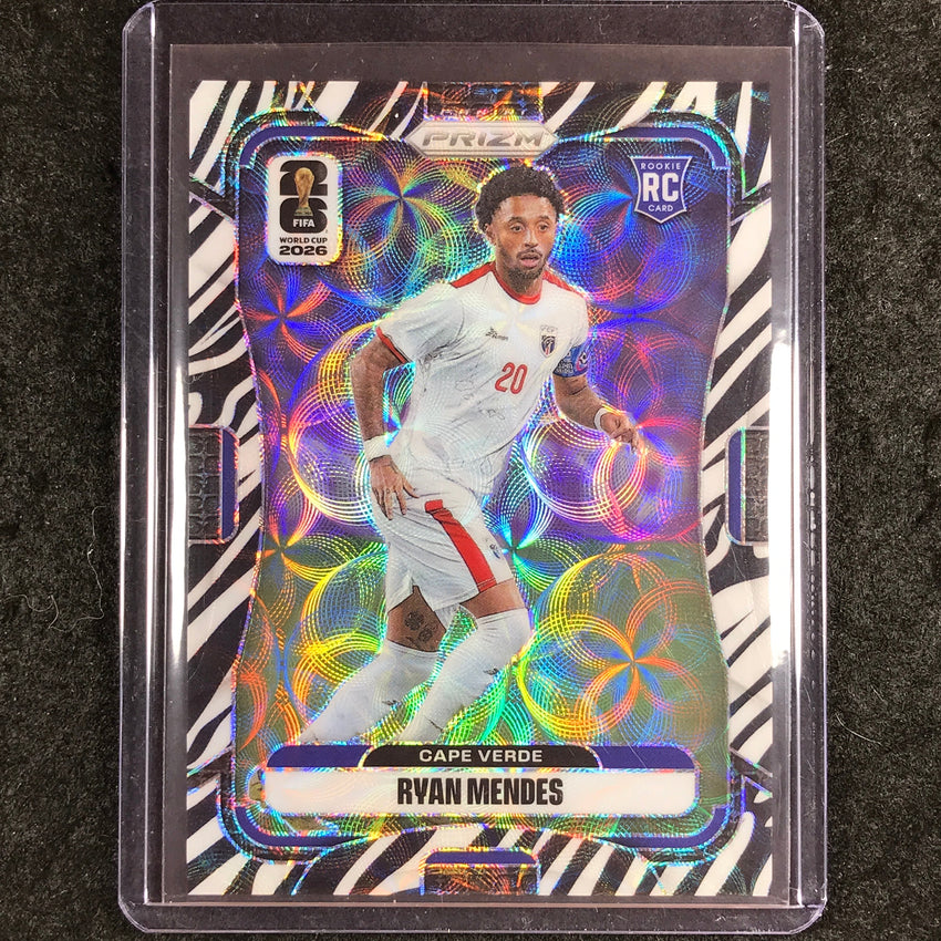 2026 Prizm FIFA World Cup RYAN MENDES Rookie Choice Zebra #173
