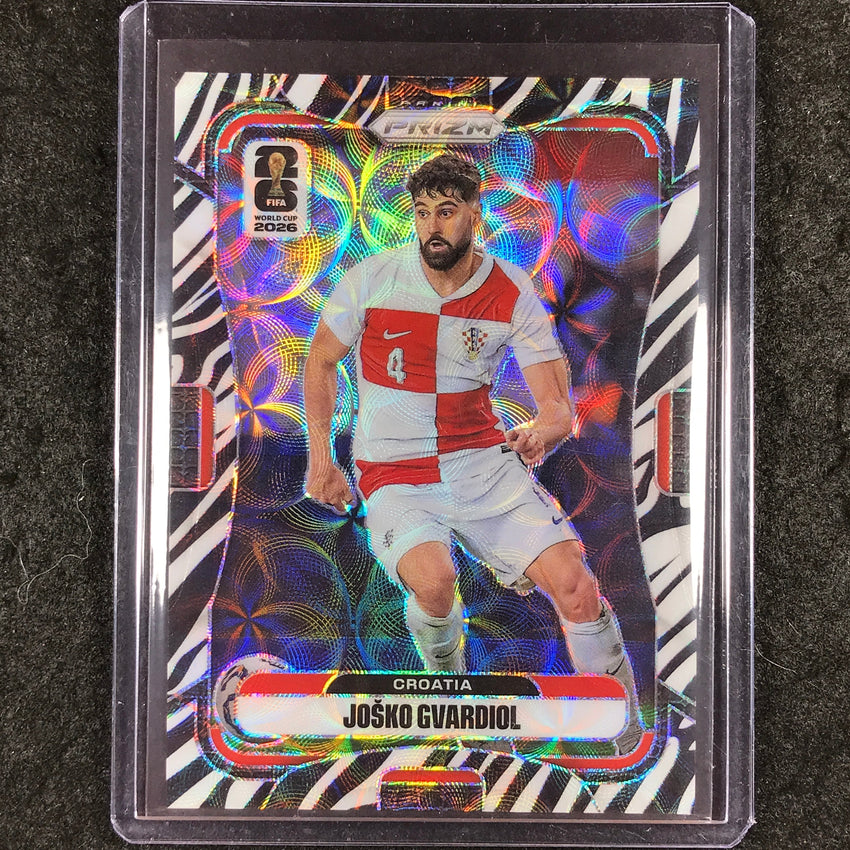 2026 Prizm FIFA World Cup JOSKO GVARDIOL Choice Zebra #195