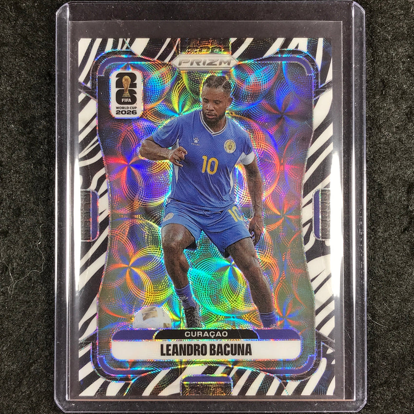 2026 Prizm FIFA World Cup LEANDRO BACUNA Choice Zebra #203