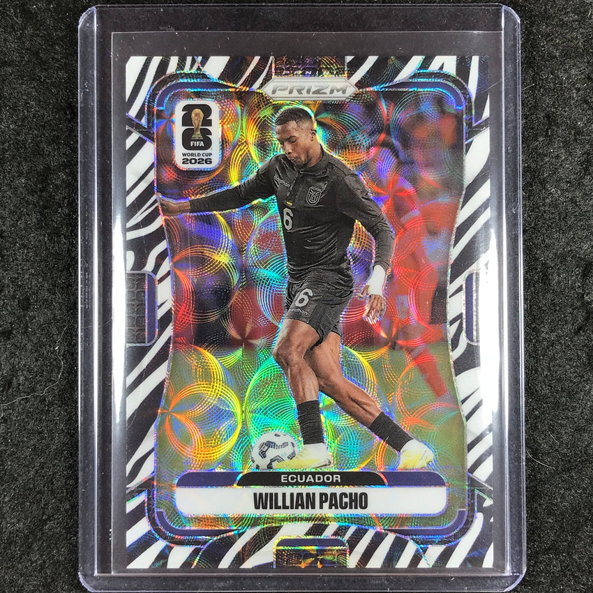 2026 Prizm FIFA World Cup WILLIAN PACHO Choice Zebra #213