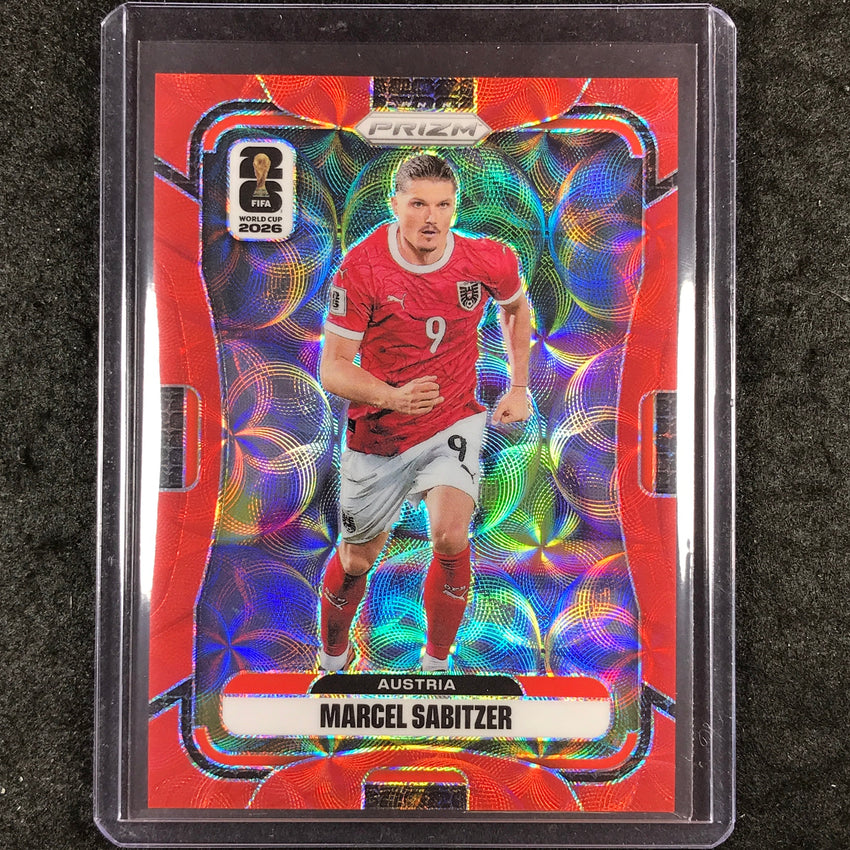 2026 Prizm FIFA World Cup MARCEL SABITZER Choice Red /85 #144