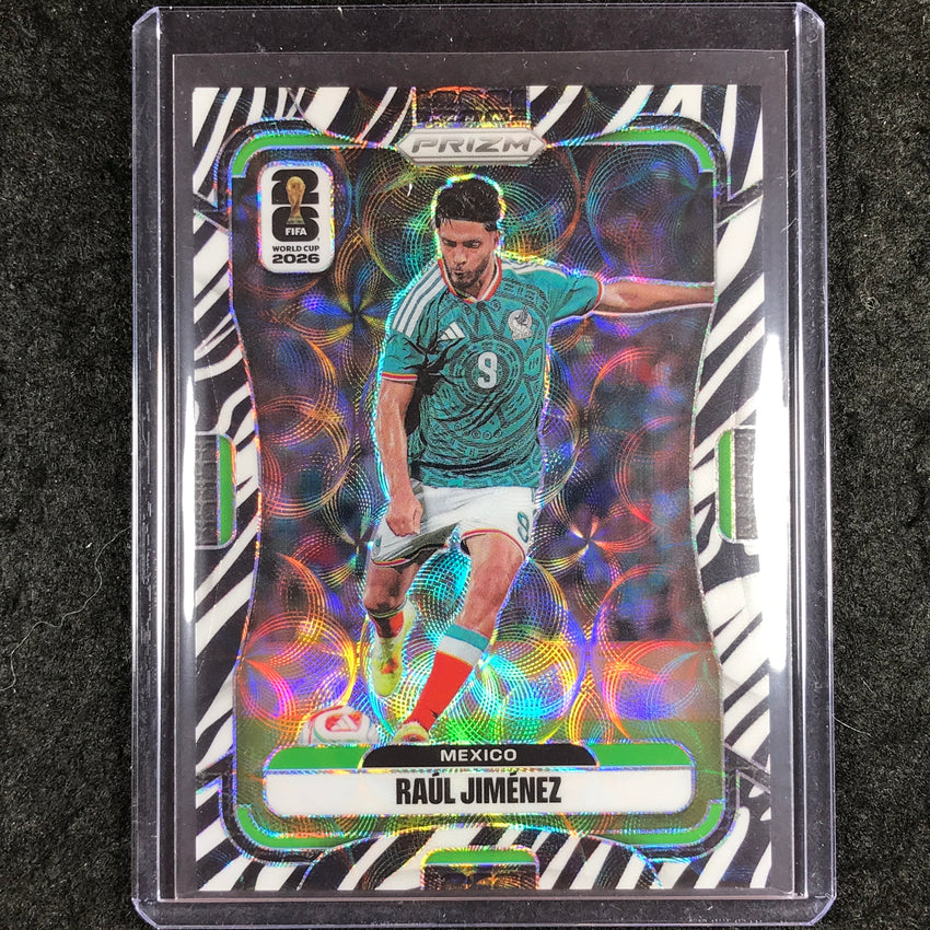2026 Prizm FIFA World Cup RAUL JIMENEZ Choice Zebra #284
