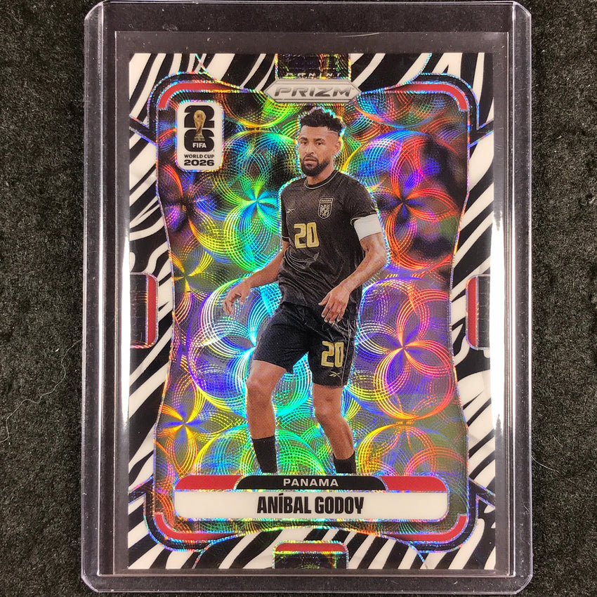 2026 Prizm FIFA World Cup ANIBAL GODOY Choice Zebra #337