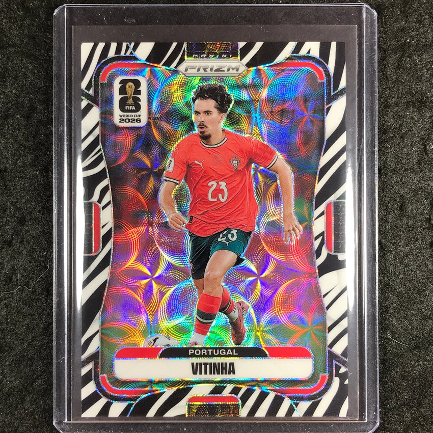 2026 Prizm FIFA World Cup VITINHA Choice Zebra #352