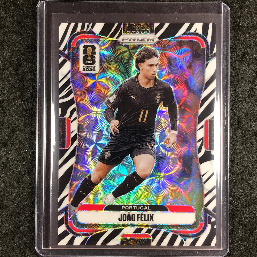 2026 Prizm FIFA World Cup JOAO FELIX Choice Zebra #371