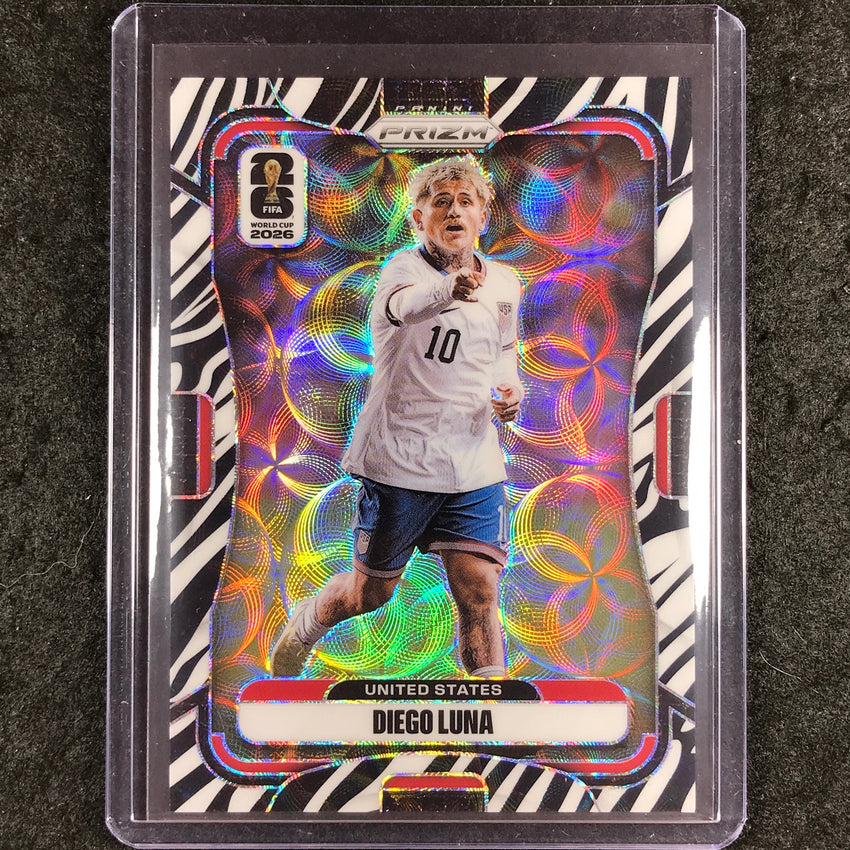 2026 Prizm FIFA World Cup DIEGO LUNA Choice Zebra #444