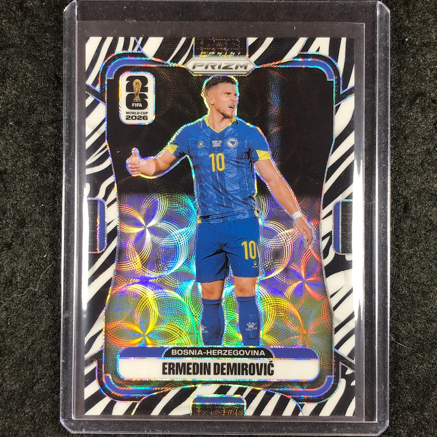 2026 Prizm FIFA World Cup ERMEDIN DEMIROVIC Choice Zebra #470