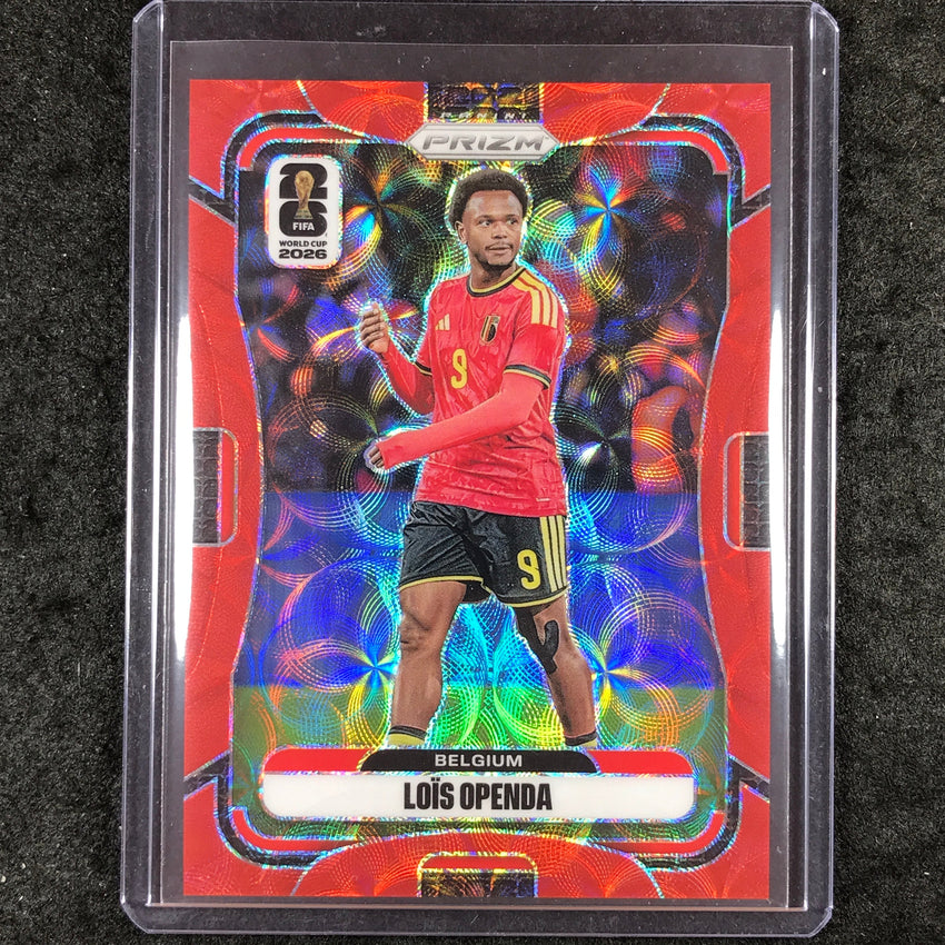 2026 Prizm FIFA World Cup LOIS OPENDA Choice Red /85 #153