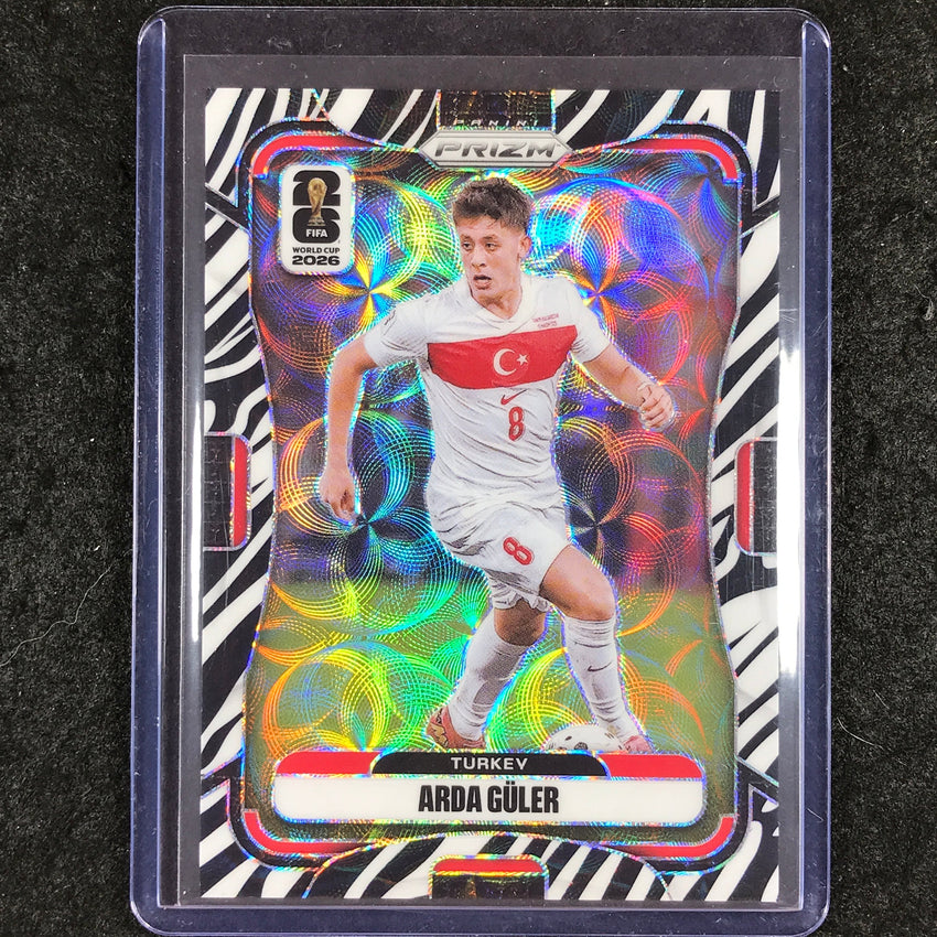 2026 Prizm FIFA World Cup ARDA GULER Choice Zebra #487