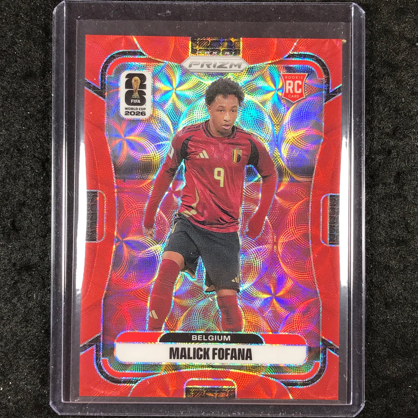 2026 Prizm FIFA World Cup MALICK FOFANA Rookie Choice Red /85 #154