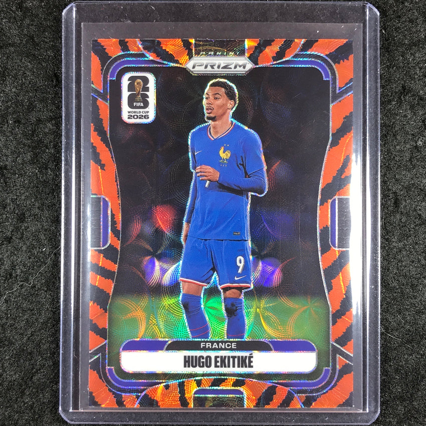 2026 Prizm FIFA World Cup HUGO EKITIKE Choice Tiger Stripe #35