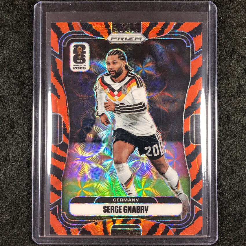 2026 Prizm FIFA World Cup SERGE GNABRY Choice Tiger Stripe #43