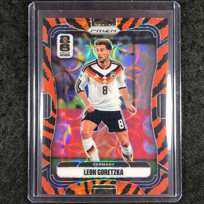 2026 Prizm FIFA World Cup LEON GORETZKA Choice Tiger Stripe #53