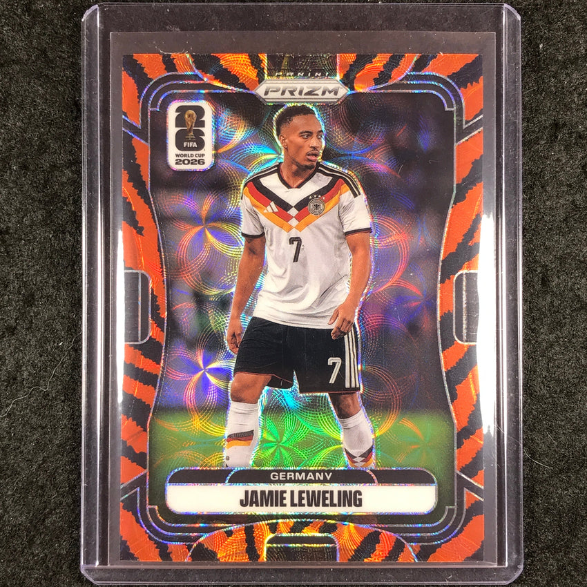 2026 Prizm FIFA World Cup JAMIE LEWELING Choice Tiger Stripe #59