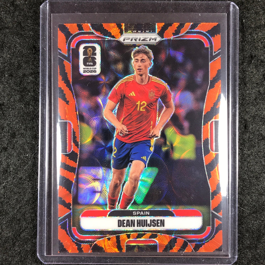 2026 Prizm FIFA World Cup DEAN HUIJSEN Choice Tiger Stripe #68