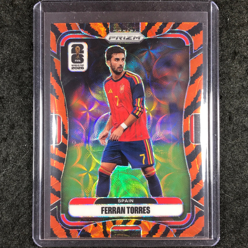 2026 Prizm FIFA World Cup FERRAN TORRES Choice Tiger Stripe #69