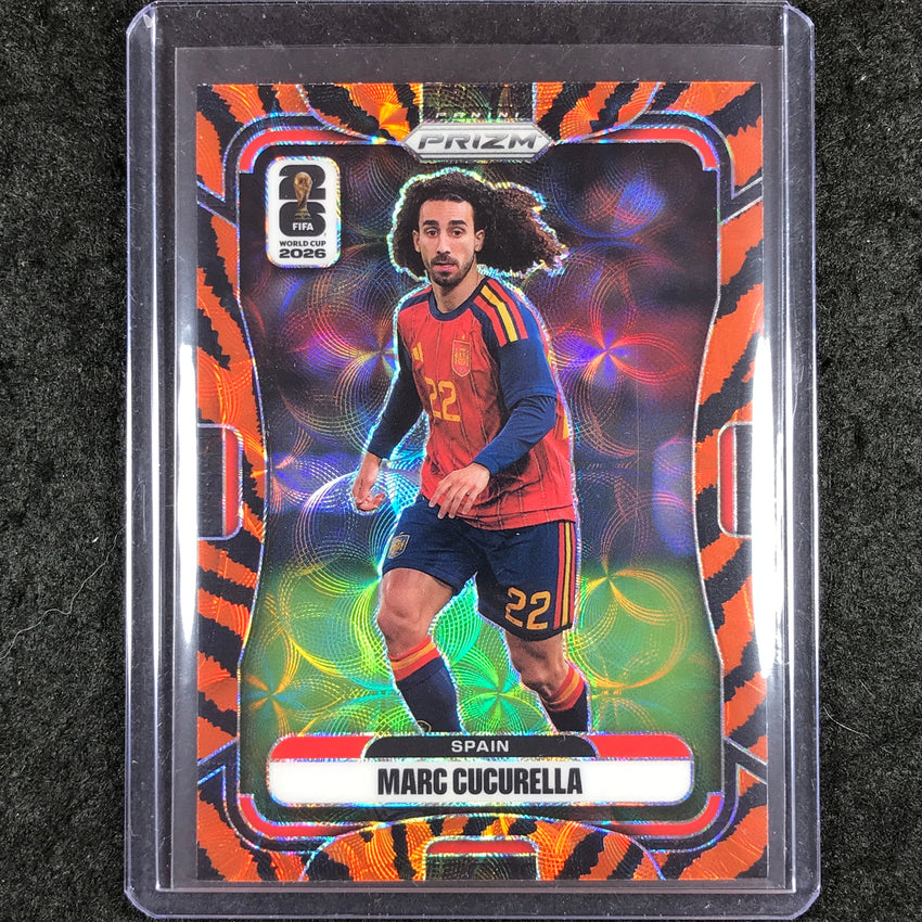 2026 Prizm FIFA World Cup MARC CUCURELLA Choice Tiger Stripe #74