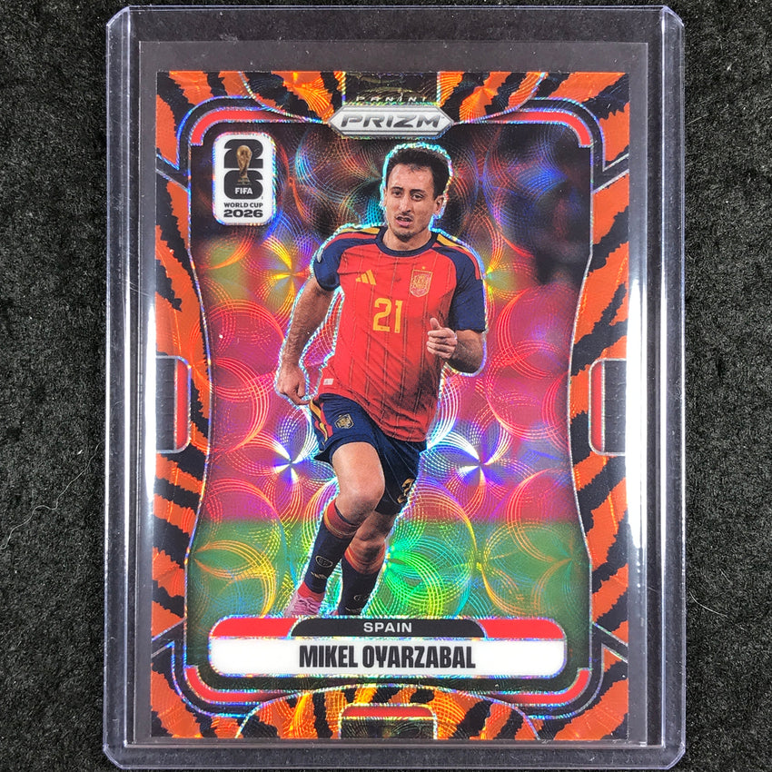 2026 Prizm FIFA World Cup MIKEL OYARZABAL Choice Tiger Stripe #75