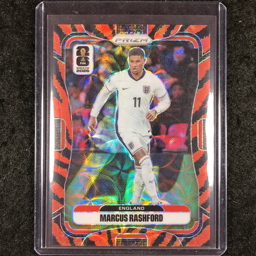 2026 Prizm FIFA World Cup MARCUS RASHFORD Choice Tiger Stripe #101