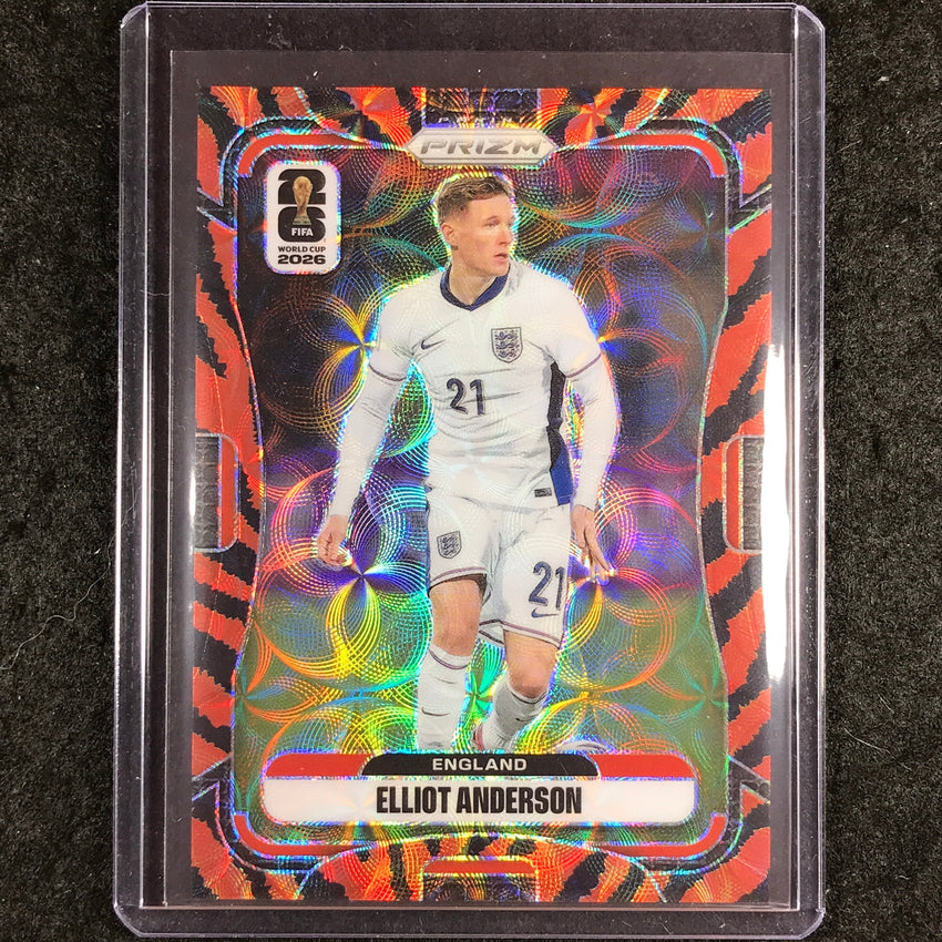 2026 Prizm FIFA World Cup ELLIOT ANDERSON Choice Tiger Stripe #104