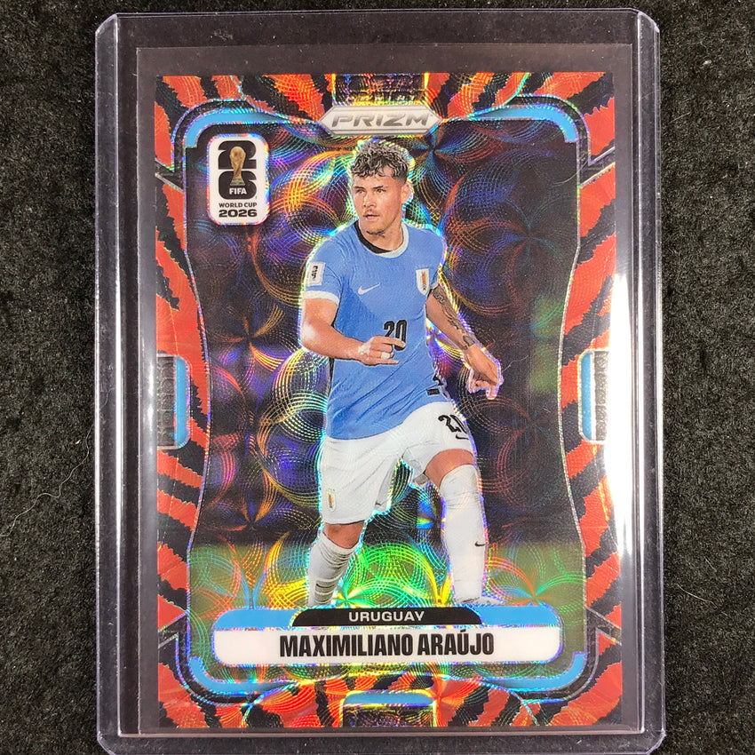2026 Prizm FIFA World Cup MAXIMILIANO ARAUJO Choice Tiger Stripe #118
