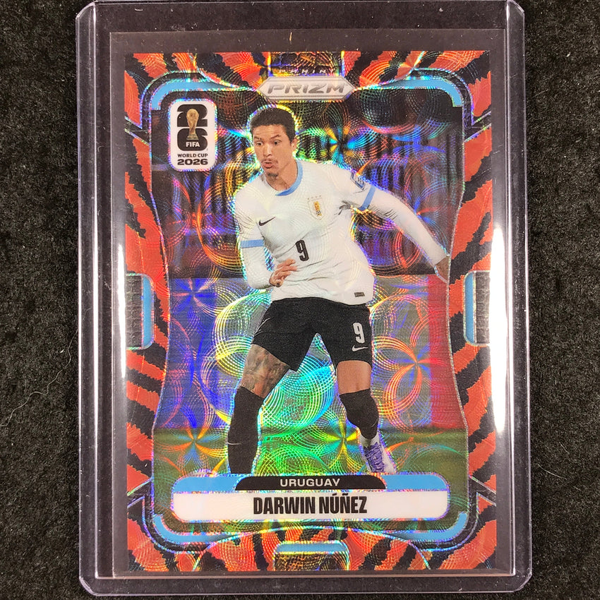 2026 Prizm FIFA World Cup DARWIN NUNEZ Choice Tiger Stripe #120